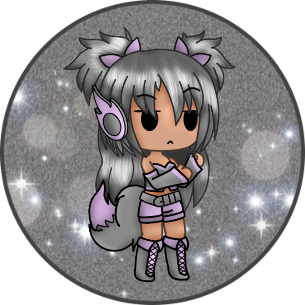 Chibi Anime Characterwith Headphones PNG