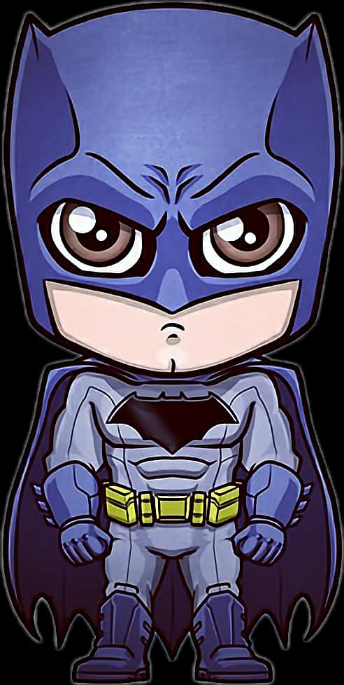 Chibi Batman Cartoon PNG