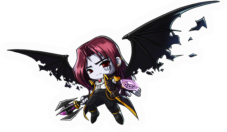 Chibi Demon Warrior PNG