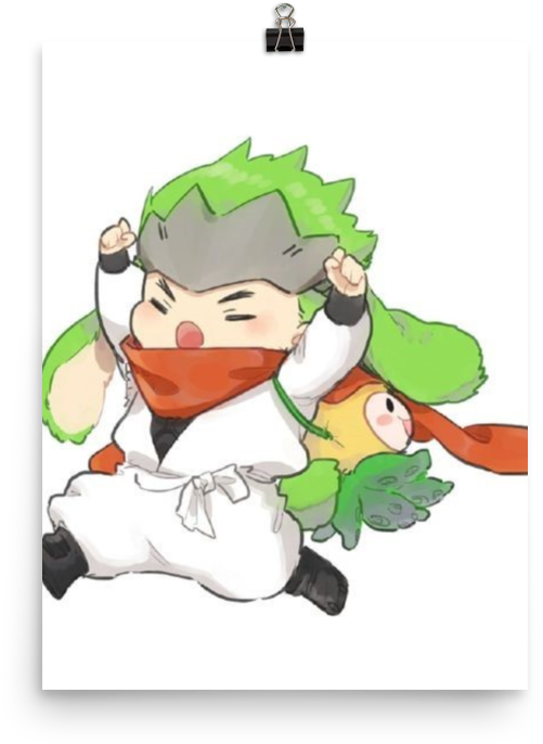 Chibi Genji Celebration PNG