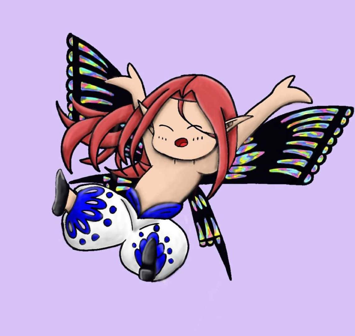 Chibi Gloxinia Fan Art Fond d'écran