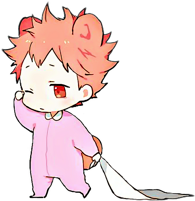 Chibi Hinata Shoyo Dinosaur Costume PNG