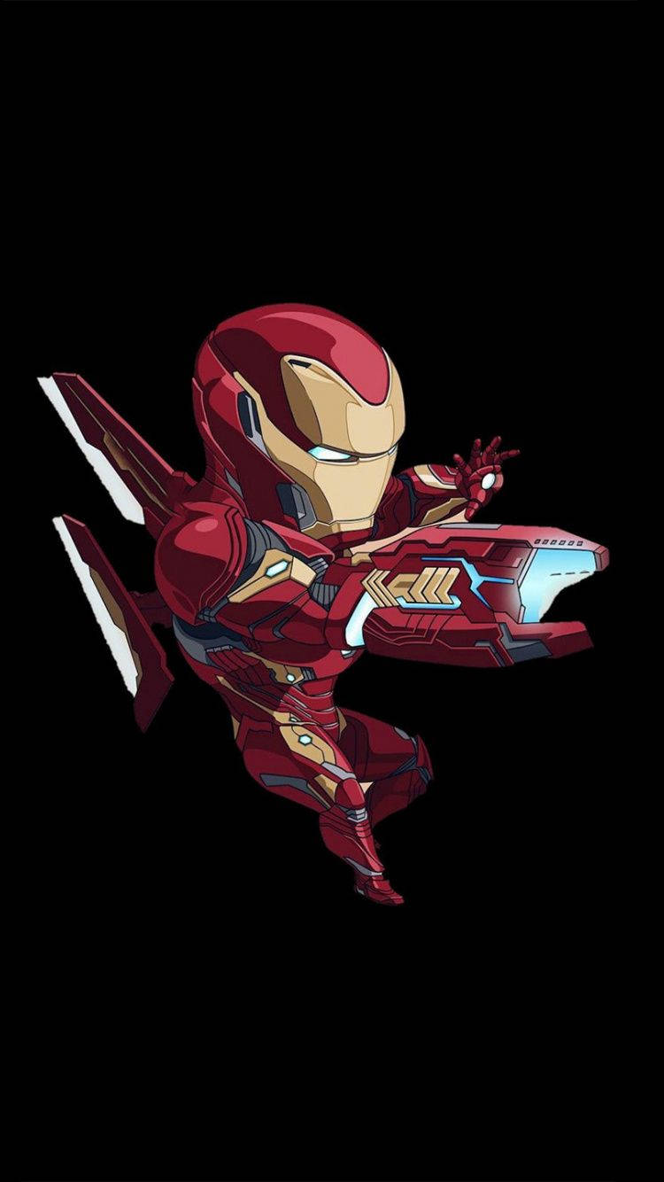 Chibi Iron Man Full Hd Wallpaper