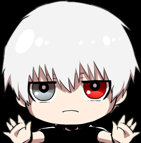 Chibi Kaneki One Eye Ghoul PNG