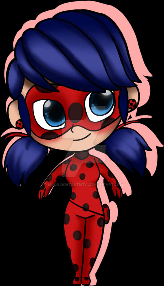 Chibi Ladybug Fanart PNG