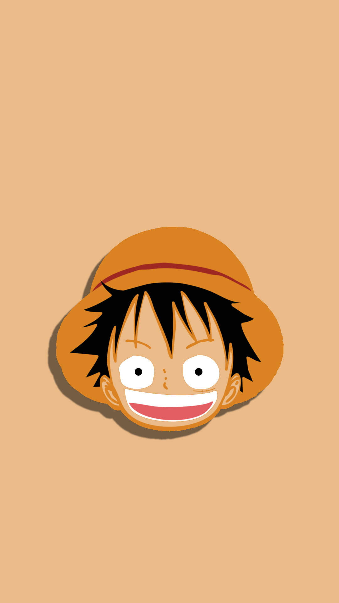 Chibi Luffy Smile Background