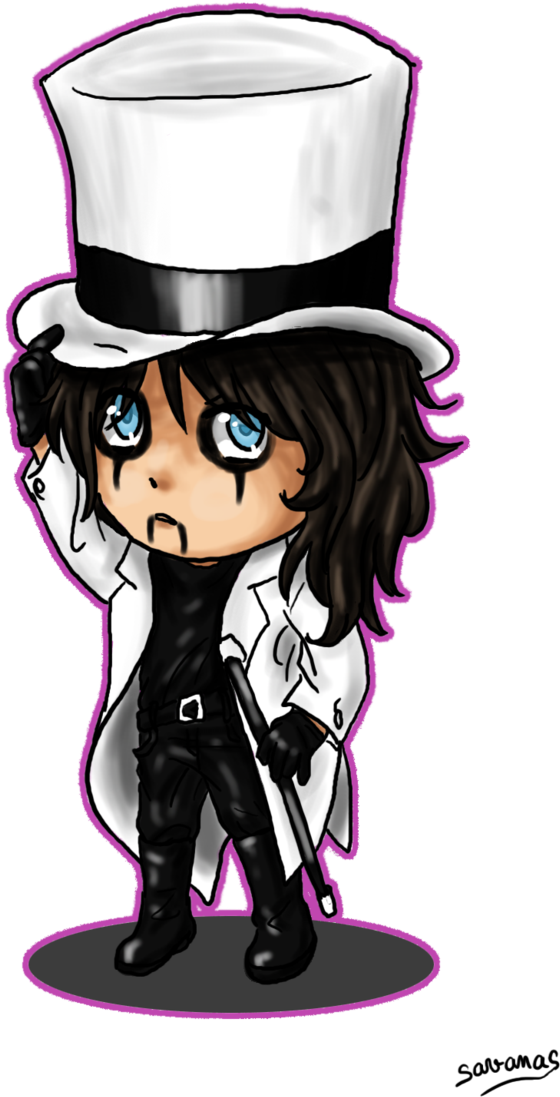 Chibi Mad Hatter Artwork PNG