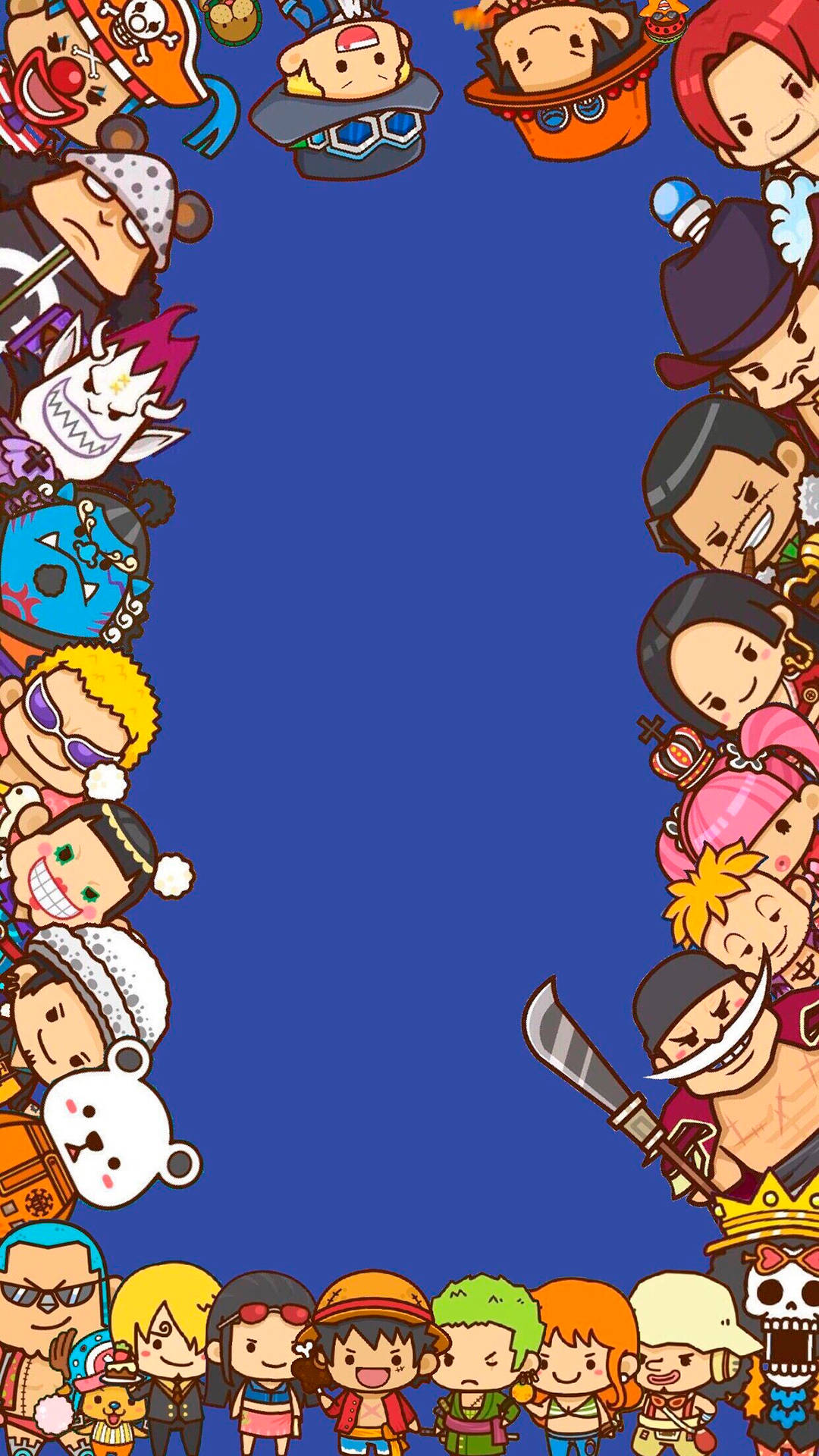 Chibi One Piece Aesthetic Wallpaper