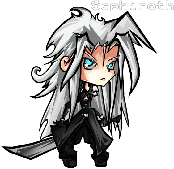 Chibi Sephiroth Final Fantasy PNG