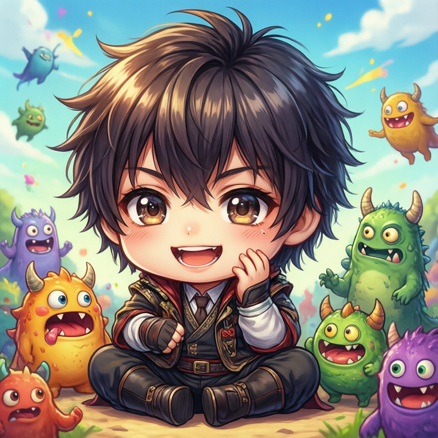 Chibi Shadow Taustakuvat