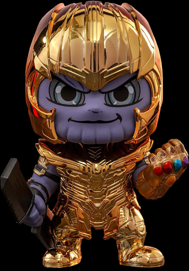 Download Chibi Style Thanos Figure 