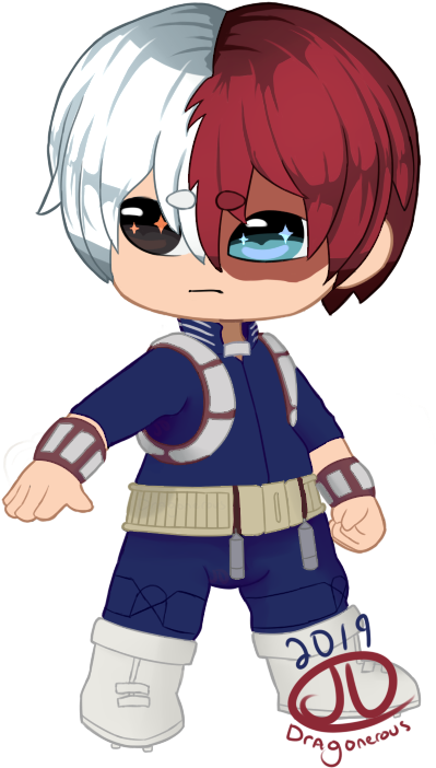 Download Chibi Todoroki My Hero Academia | Wallpapers.com