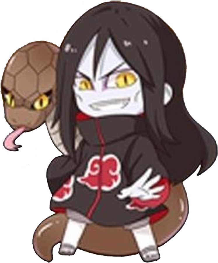 Chibi_ Anime_ Character_with_ Snake_ Companion.png PNG