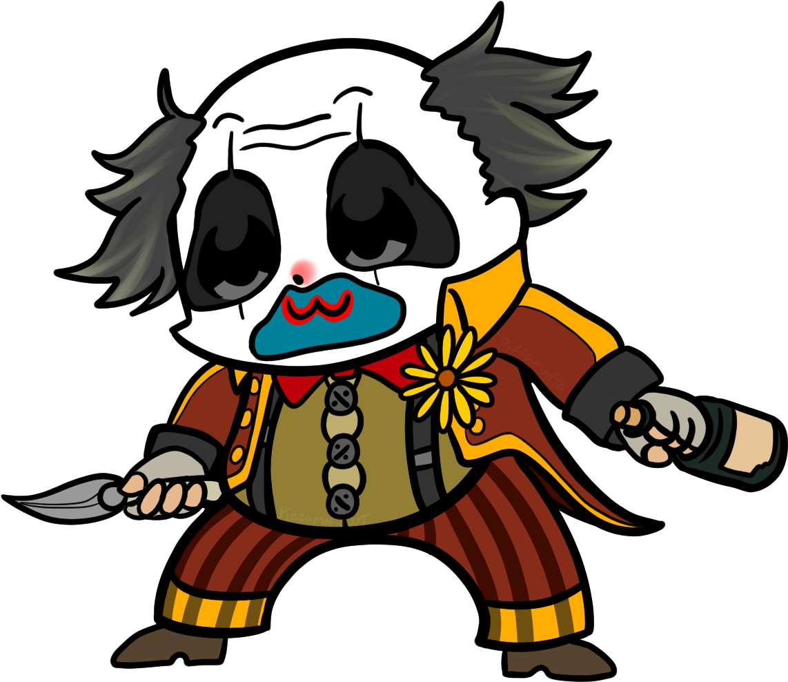 Chibi_ Clown_ D B D_ Character PNG