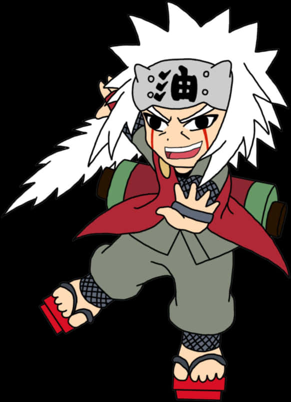 Chibi_ Jiraiya_ Naruto_ Character PNG