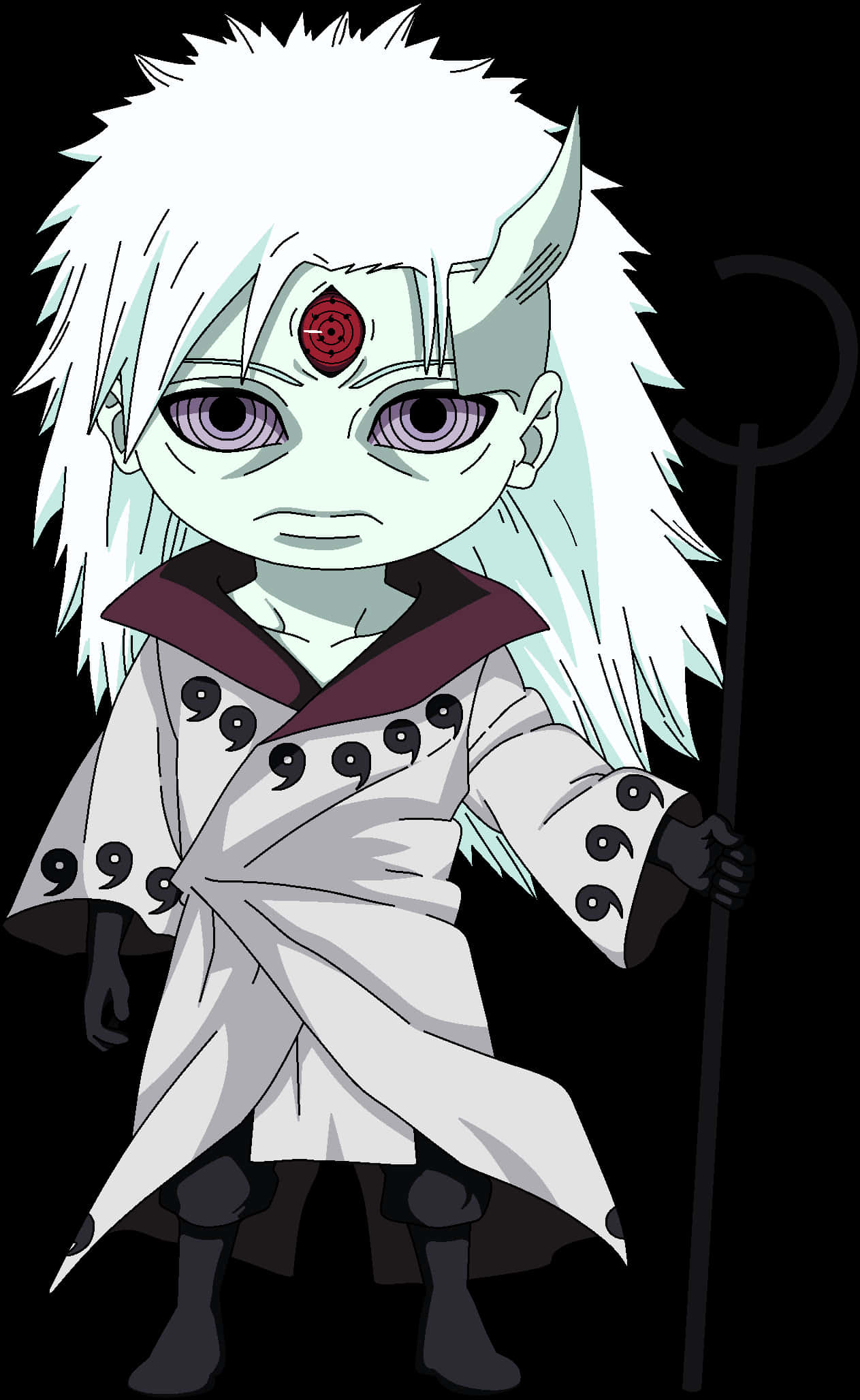 Download Chibi_ Madara_ Uchiha_ Anime_ Character | Wallpapers.com