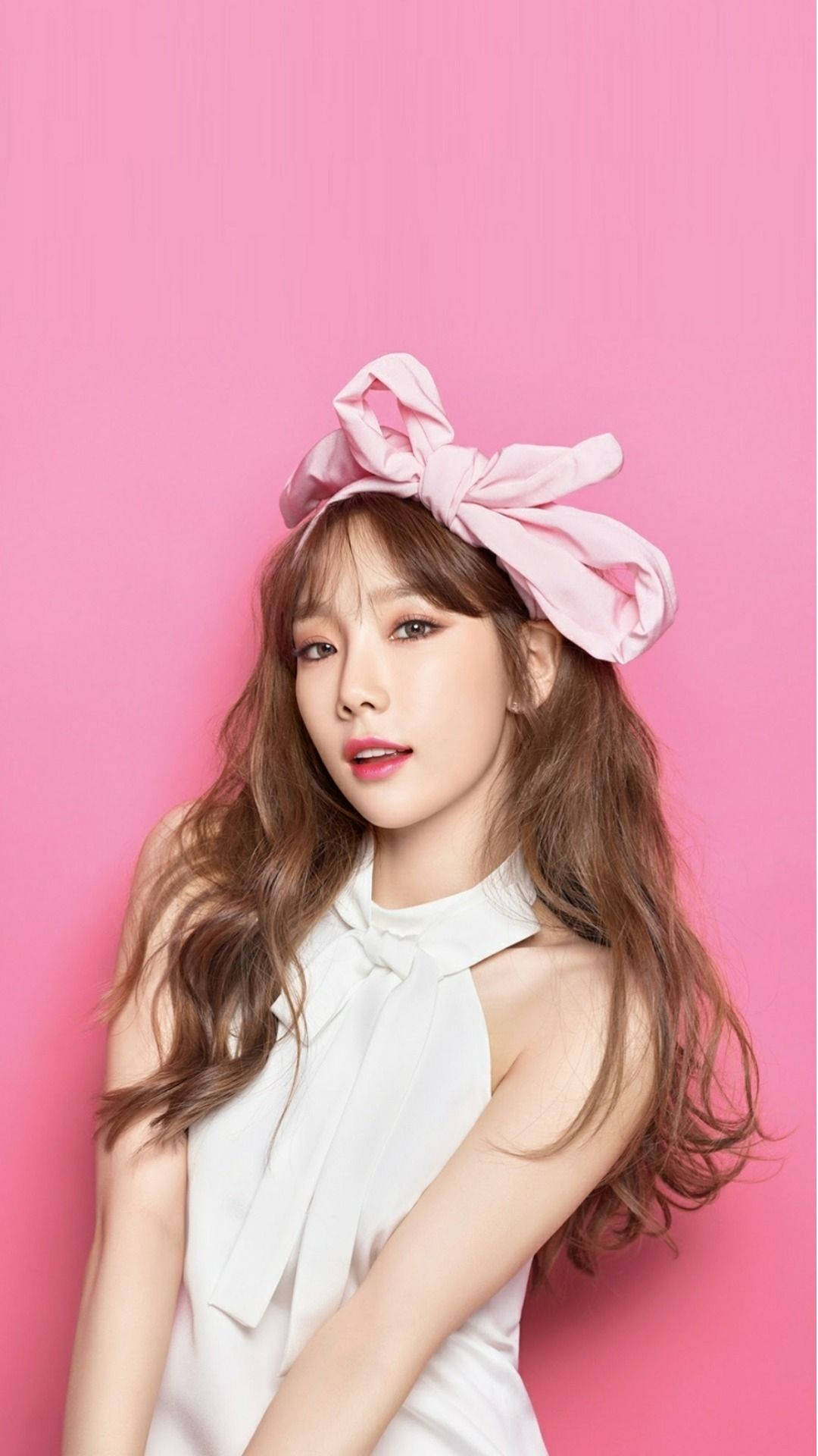 Stiligtjej Taeyeon (referring To A Computer Or Mobile Wallpaper Of Taeyeon) Wallpaper