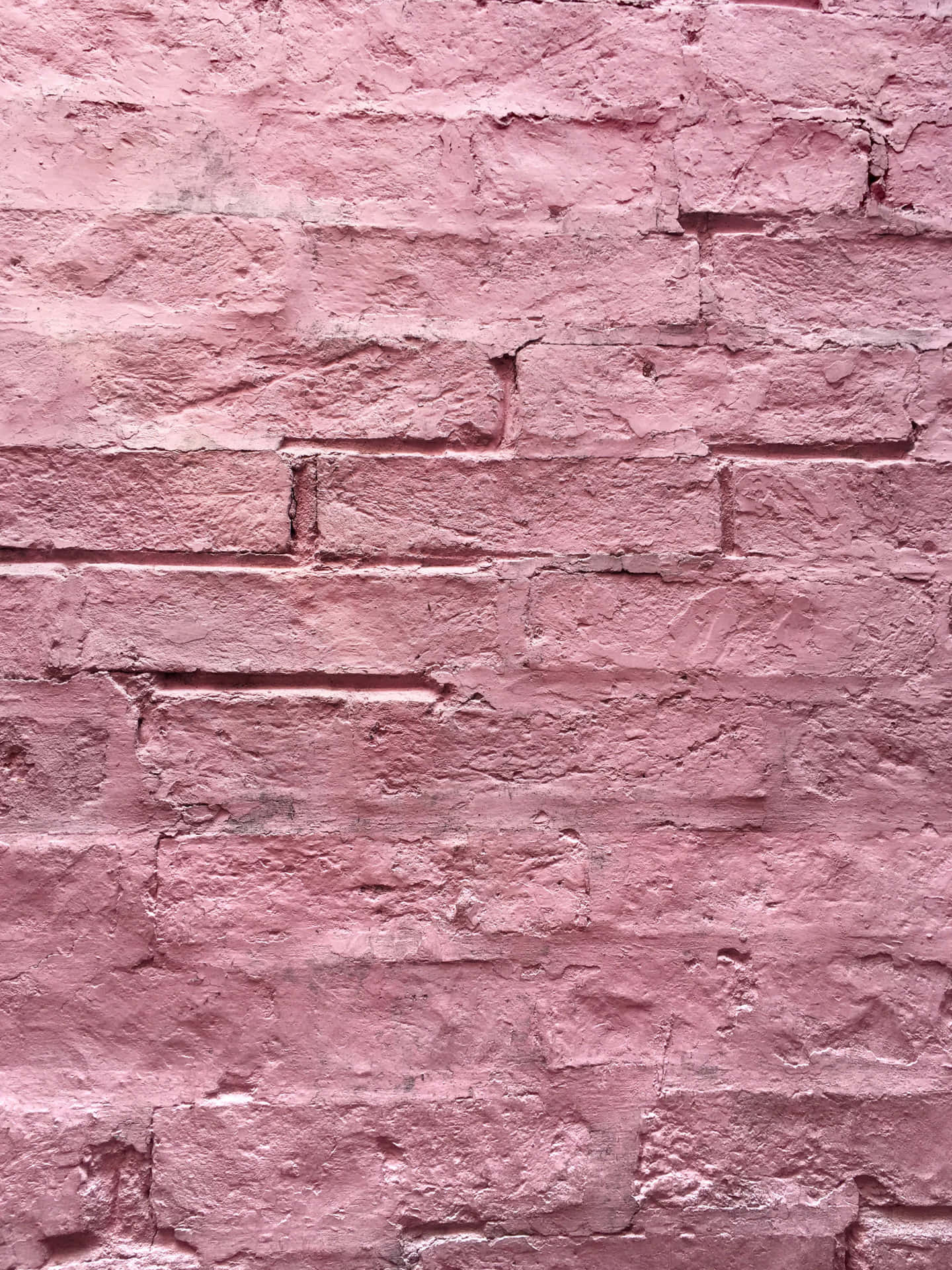 Chic Pink Brick Background