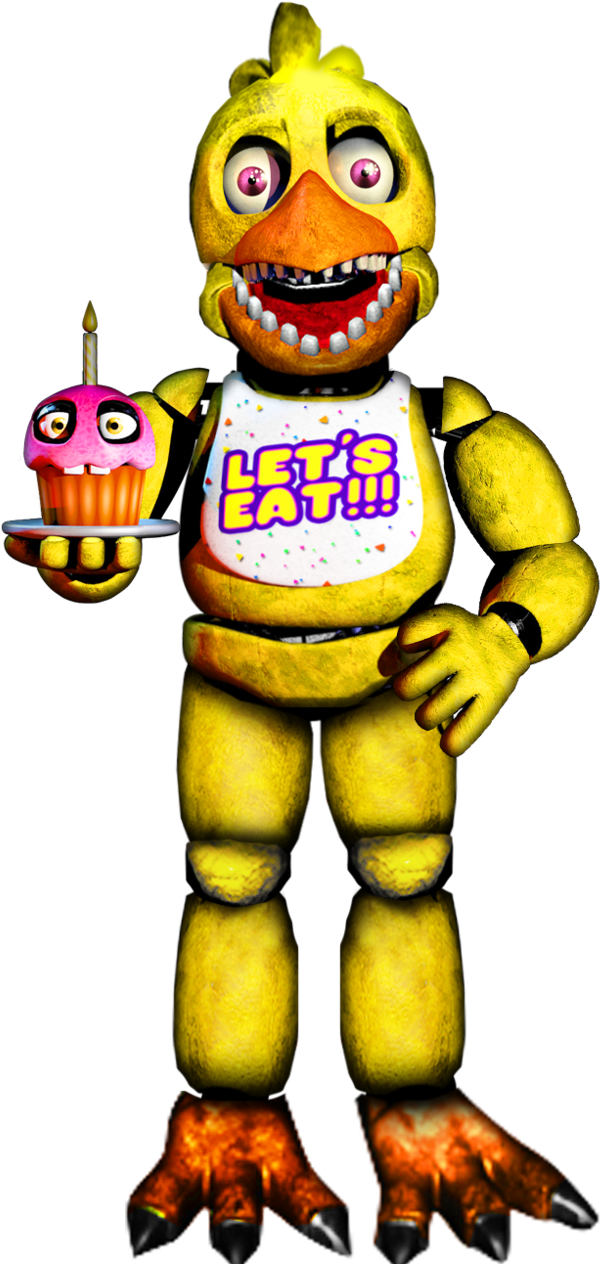 Chica_ F N A F_ Character PNG