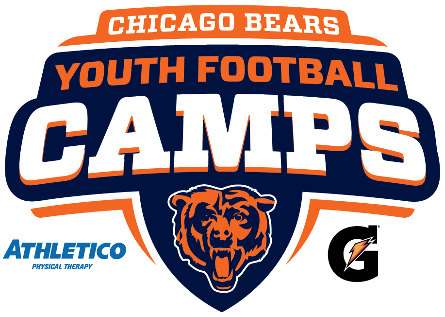 Chicago Bears Youth Football Camps Logo PNG