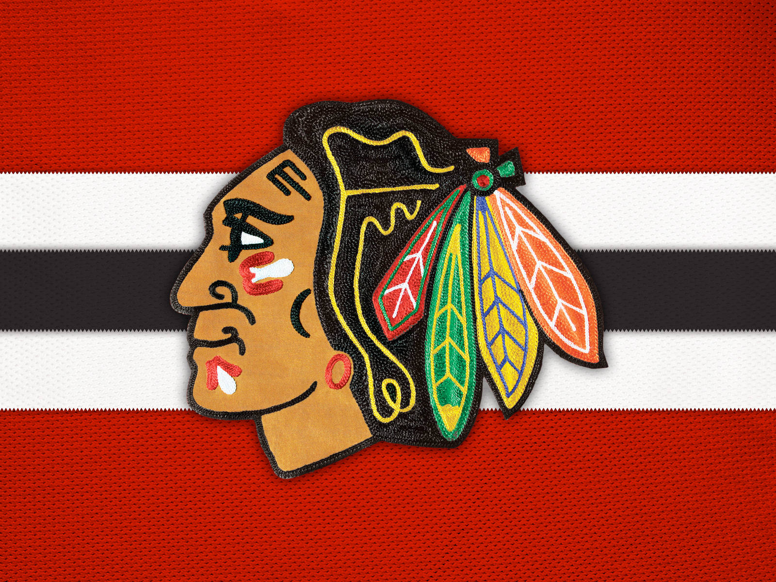 Chicago Blackhawks Head Logo Wallpaper