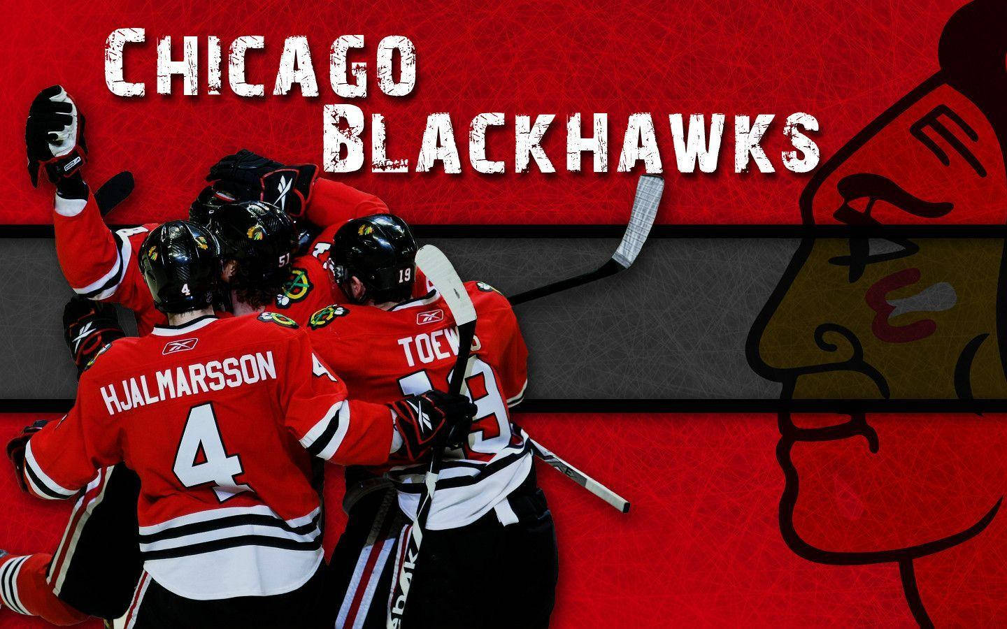 Chicago Blackhawks Ice Hockey Team Wallpaper