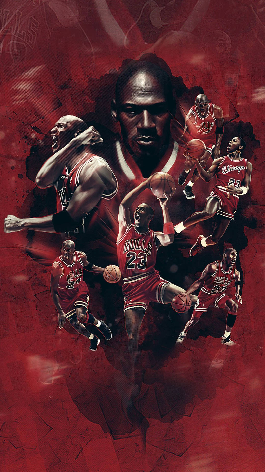 Chicago Bulls Greatest Michael Jordan Wallpaper