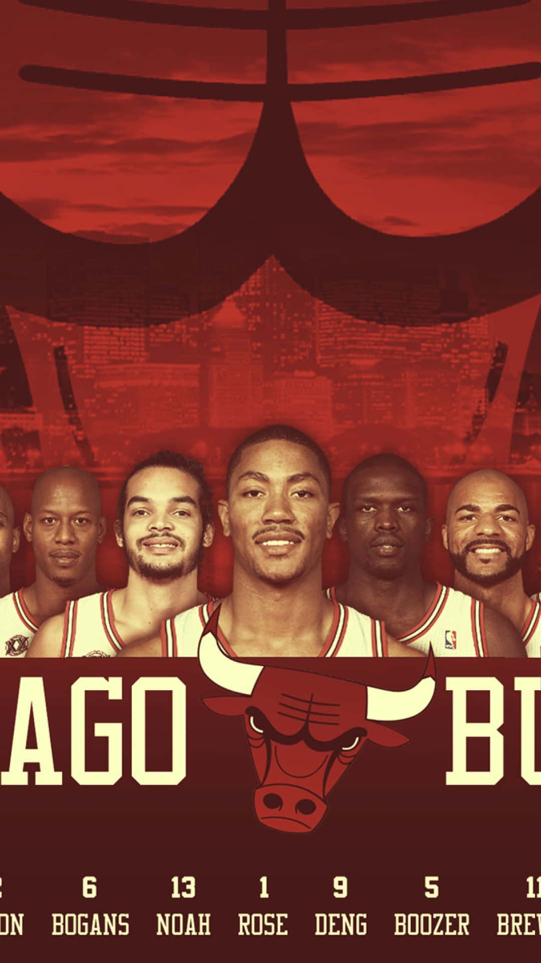 Papéisde Parede Dos Chicago Bulls Papel de Parede