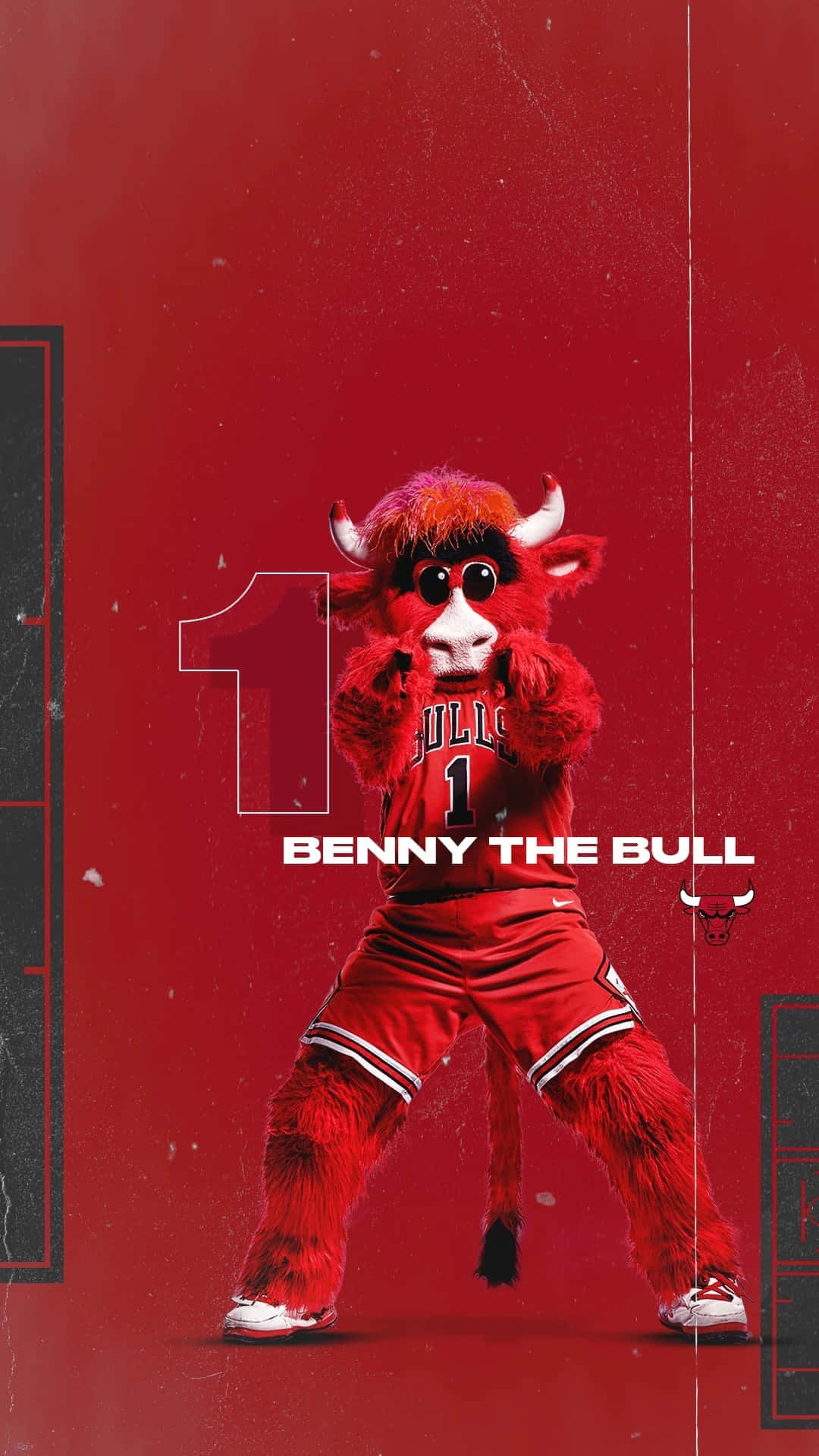 Show your team spirit with a Chicago Bulls iPhone wallpaper! Wallpaper