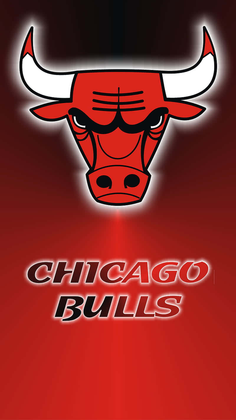 Personalizzail Tuo Telefono Con Lo Sfondo Dei Chicago Bulls Sfondo