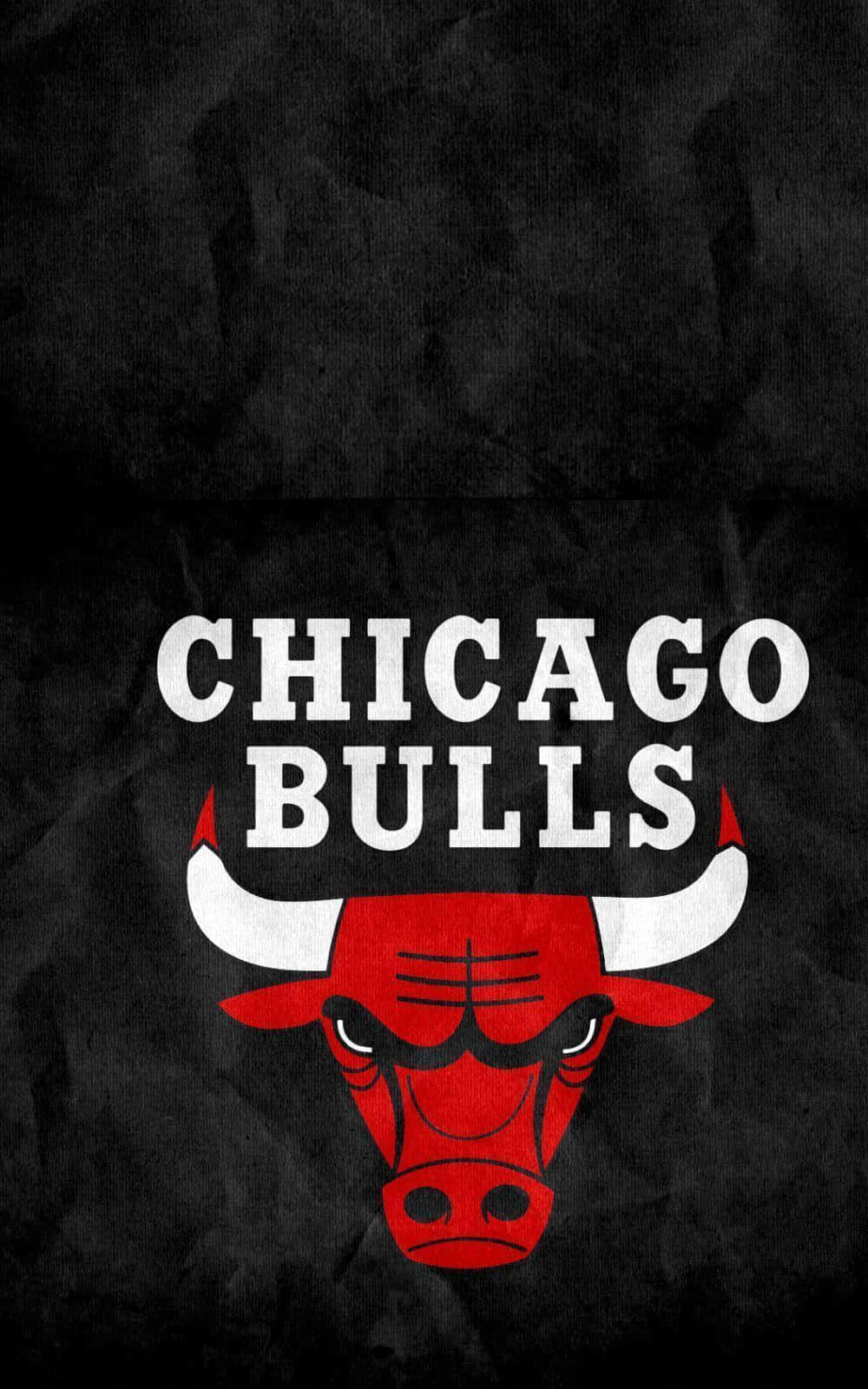 Hålldig Uppkopplad Med Chicago Bulls På Din Telefon. Wallpaper