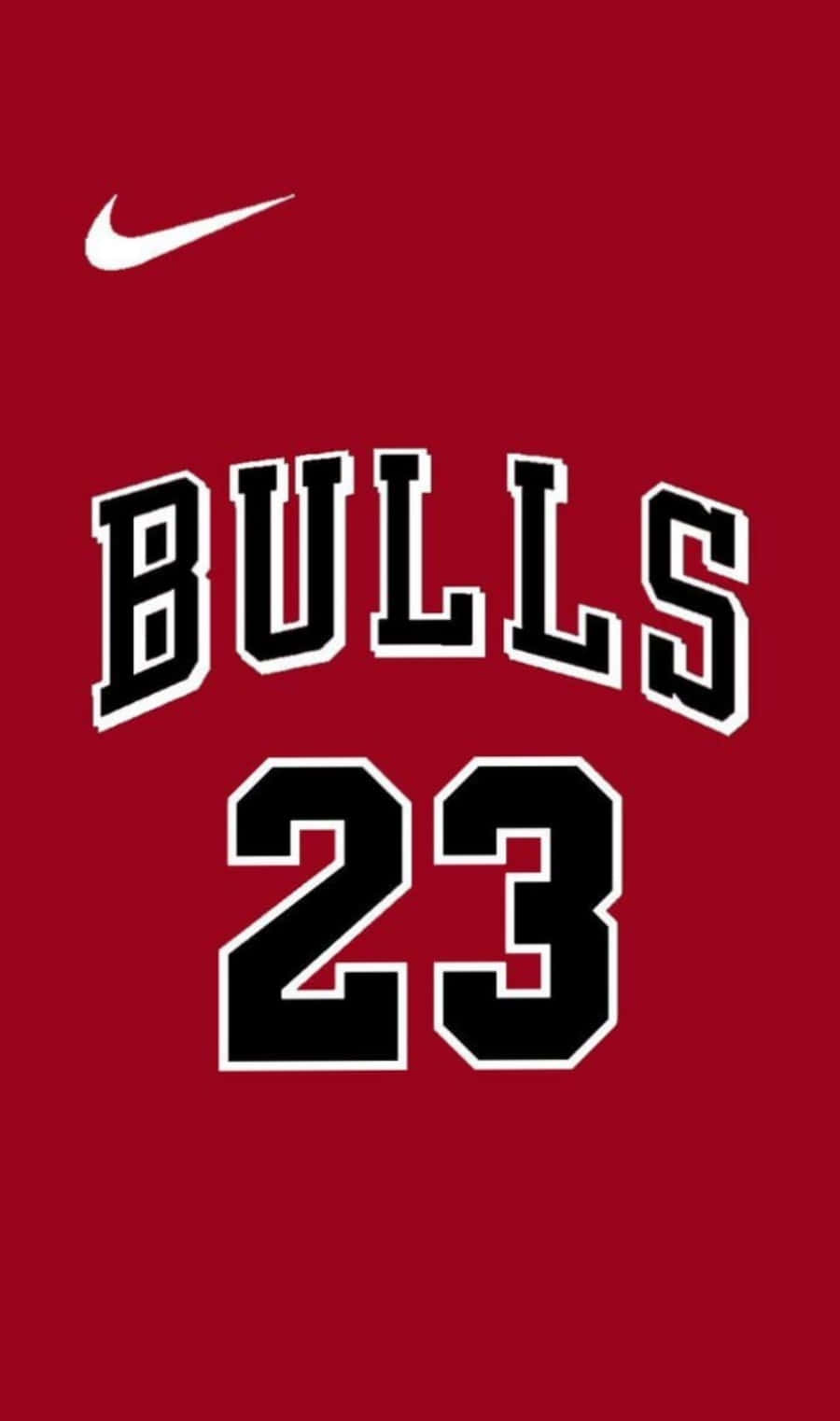 Fondode Pantalla Para Teléfono Con Estampado De La Camiseta De Los Chicago Bulls. Fondo de pantalla