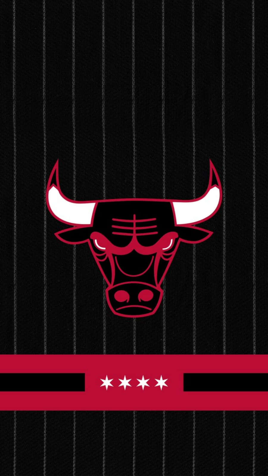 Vibrantesfondo Per Telefono Dei Chicago Bulls Sfondo