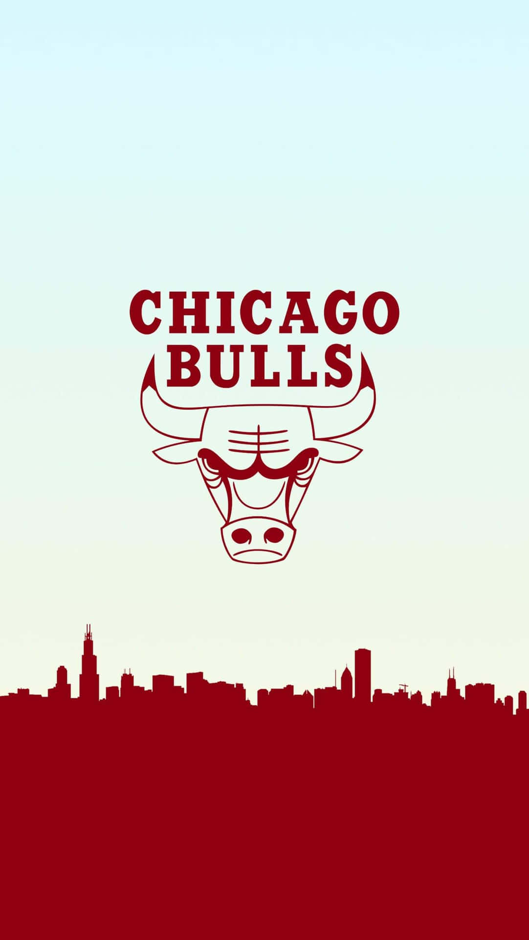 Sumérgeteen El Mundo De Los Chicago Bulls Con Tu Teléfono. Fondo de pantalla