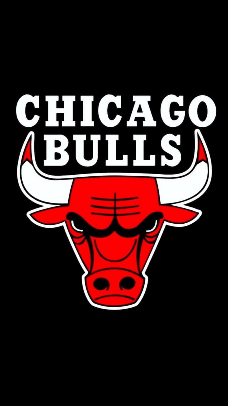 ¡demuestratu Orgullo Por Los Chicago Bulls En Tu Teléfono Celular! Fondo de pantalla