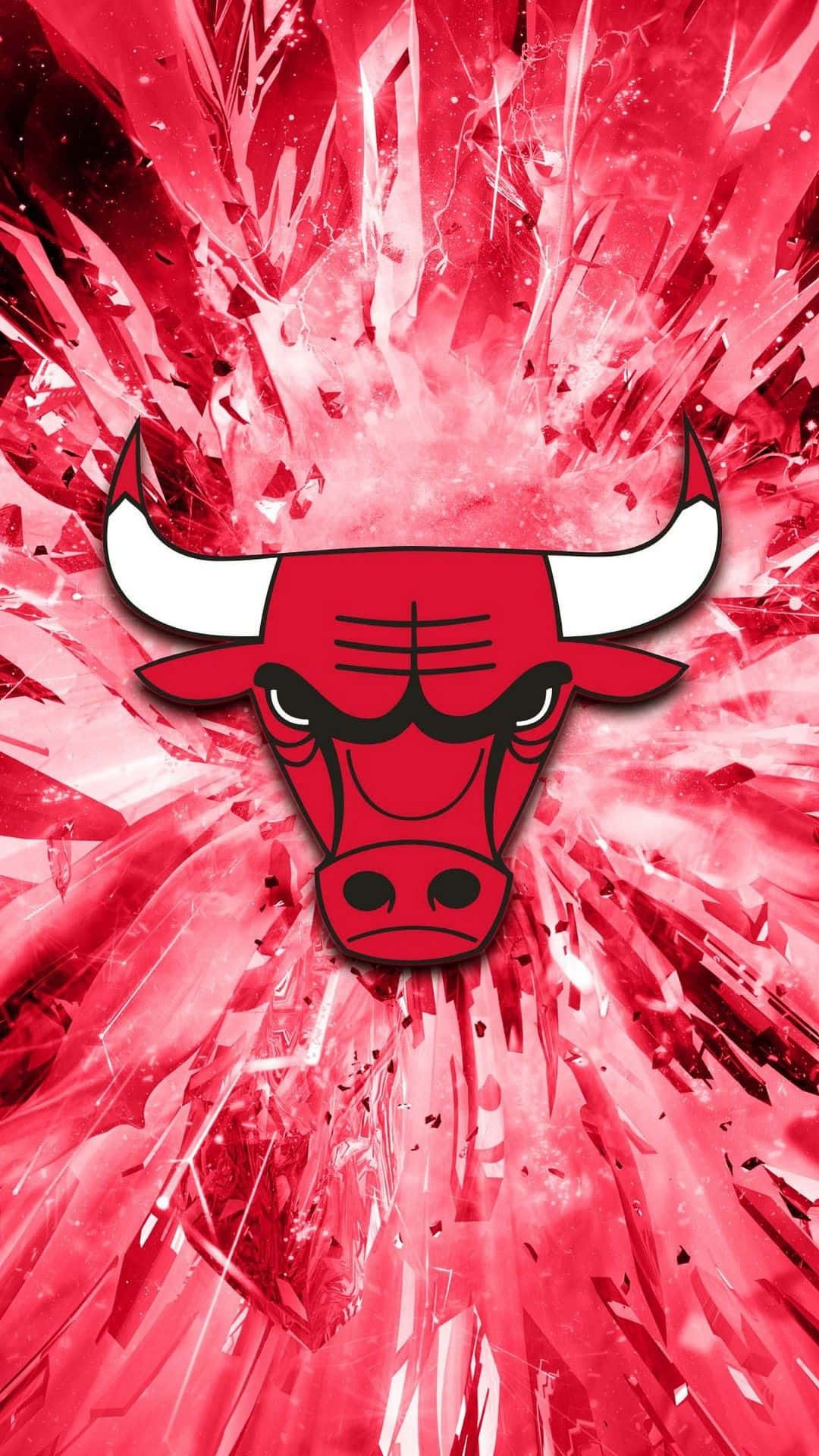 Føl rush af at være en Chicago Bulls fan med denne officielle telefon cover Wallpaper