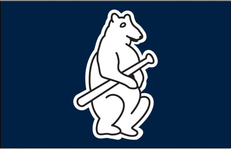 Chicago Cubs Alternate Bear Logo PNG