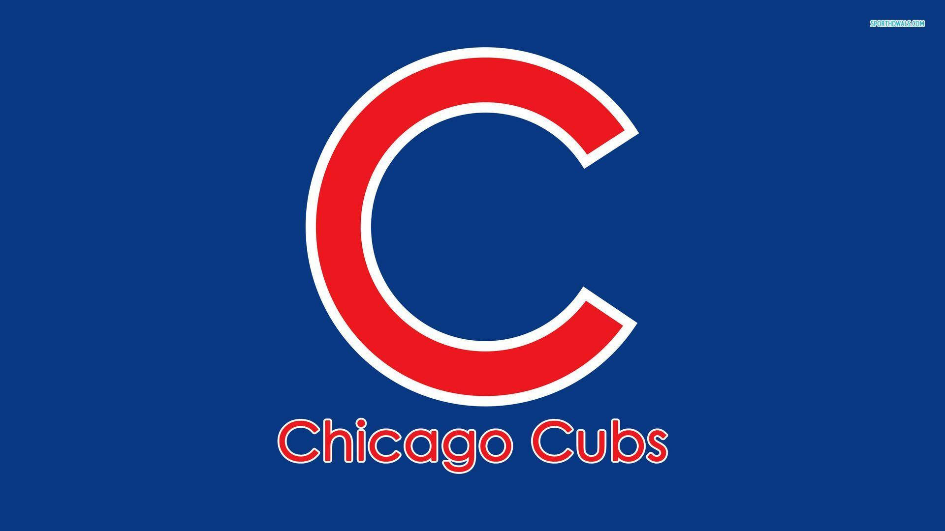 Chicago Cubs Baseball Logo Wallpaper