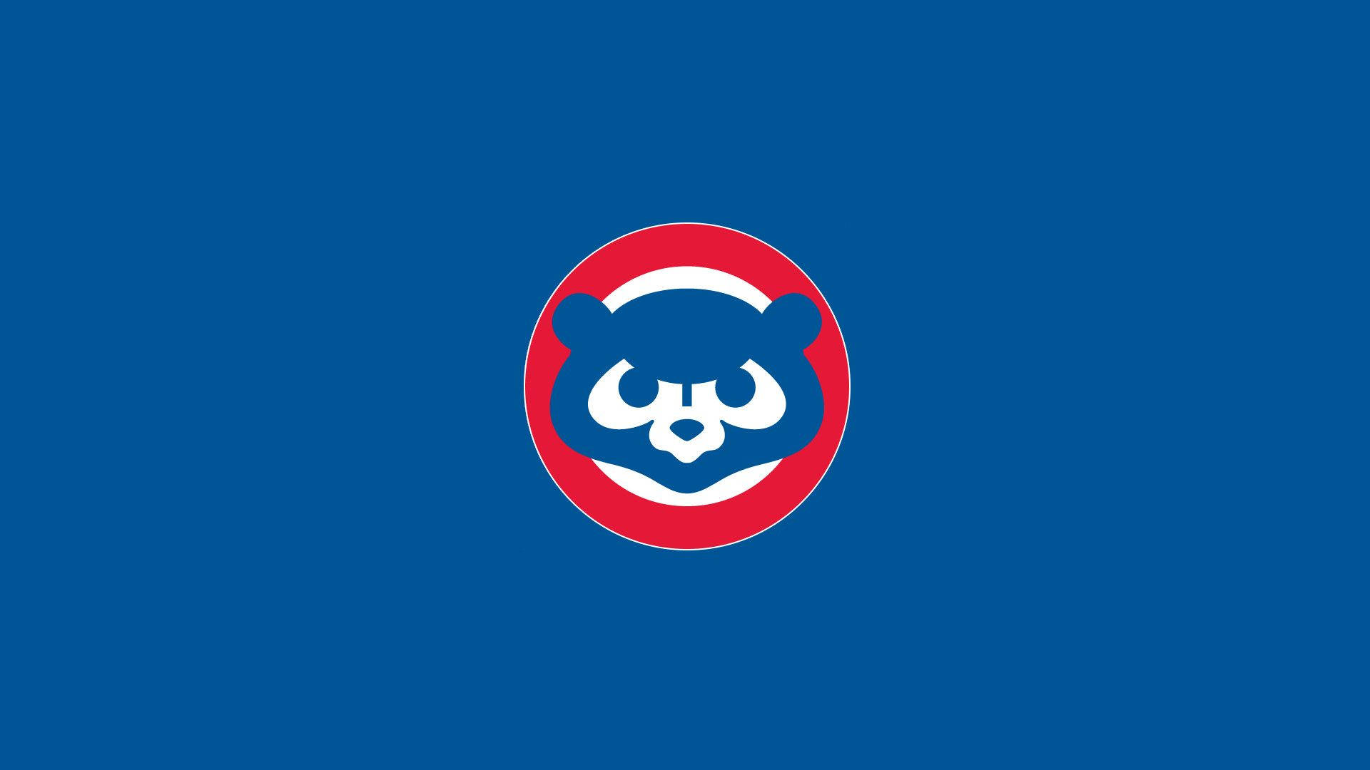 Chicago Cubs  Blue Bear Wallpaper