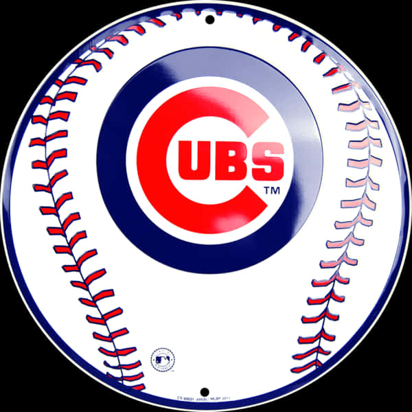 Chicago Cubs Logo Baseball Plate PNG