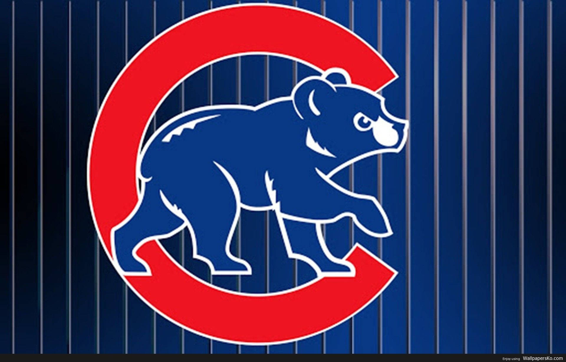 Chicago Cubs Logo Drawing Wallpaper