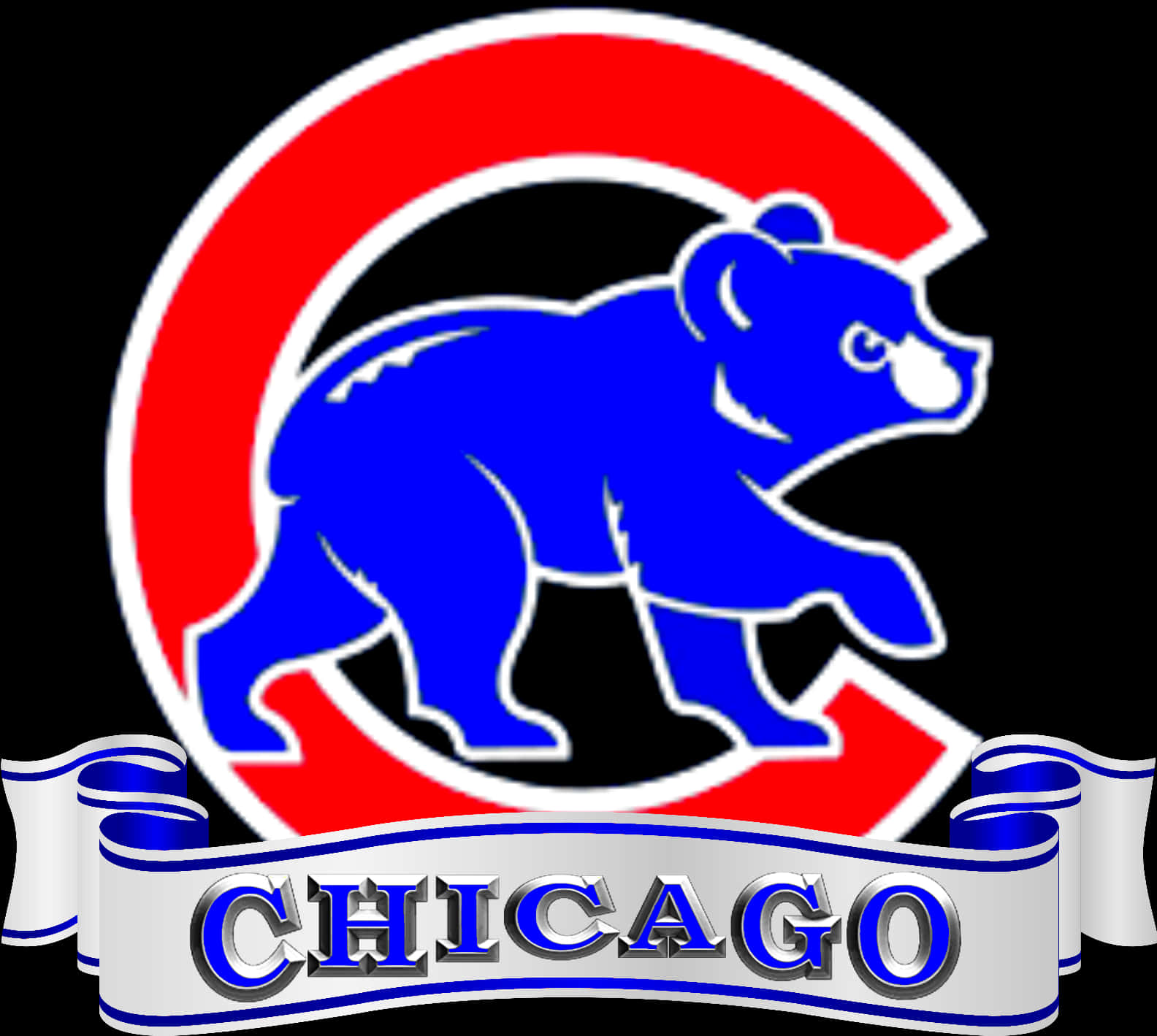 Download Chicago Cubs Logo Graphic | Wallpapers.com