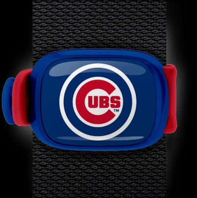 Chicago Cubs Logo Smartwatch Band PNG