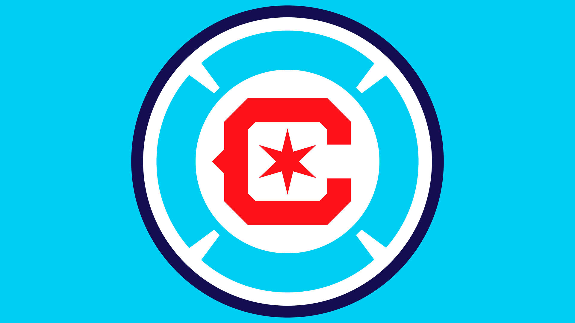 Chicago Fire FC Squad Logo Wallpaper