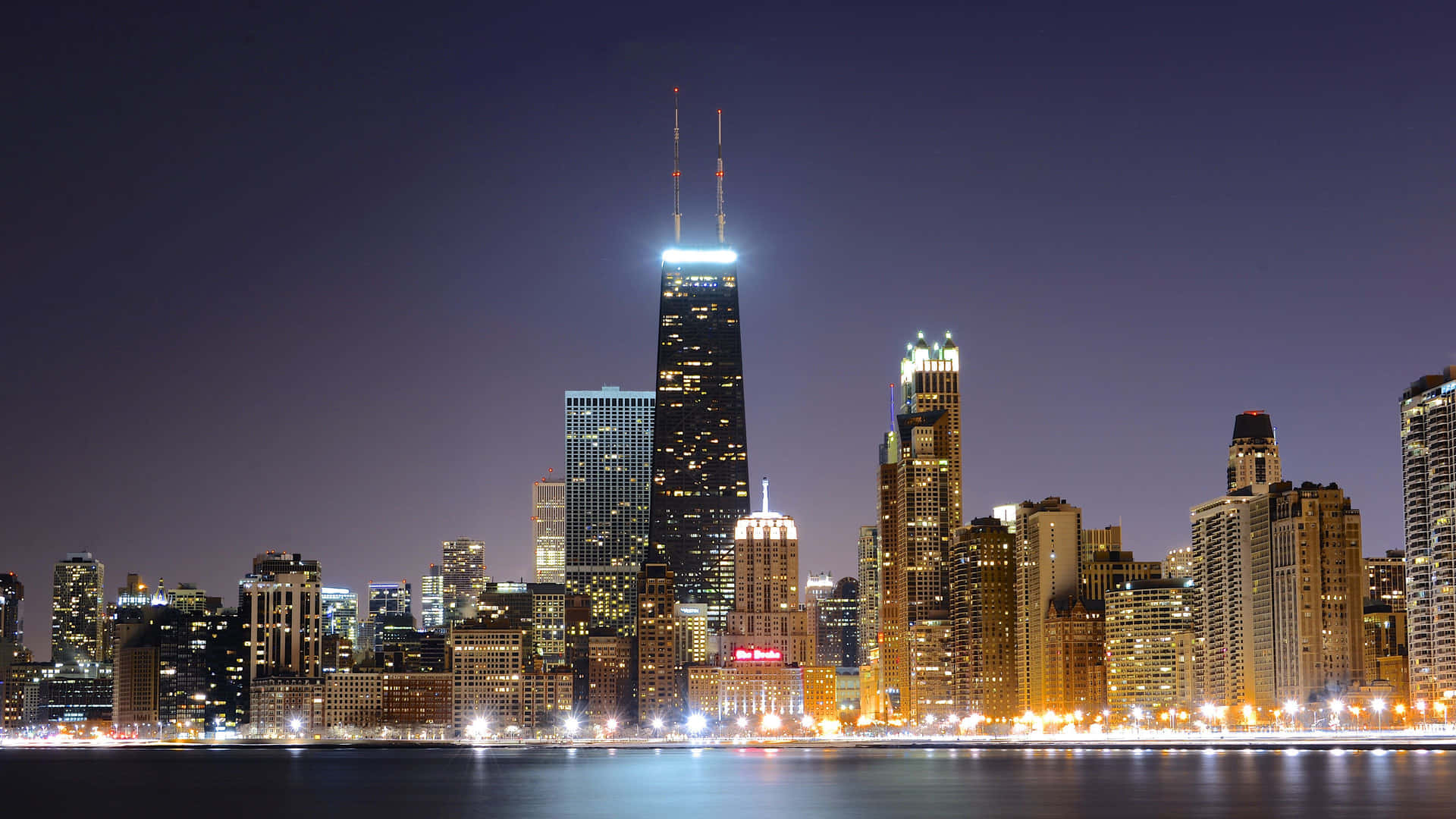 Ennärbild Av Chicagos Skyline
