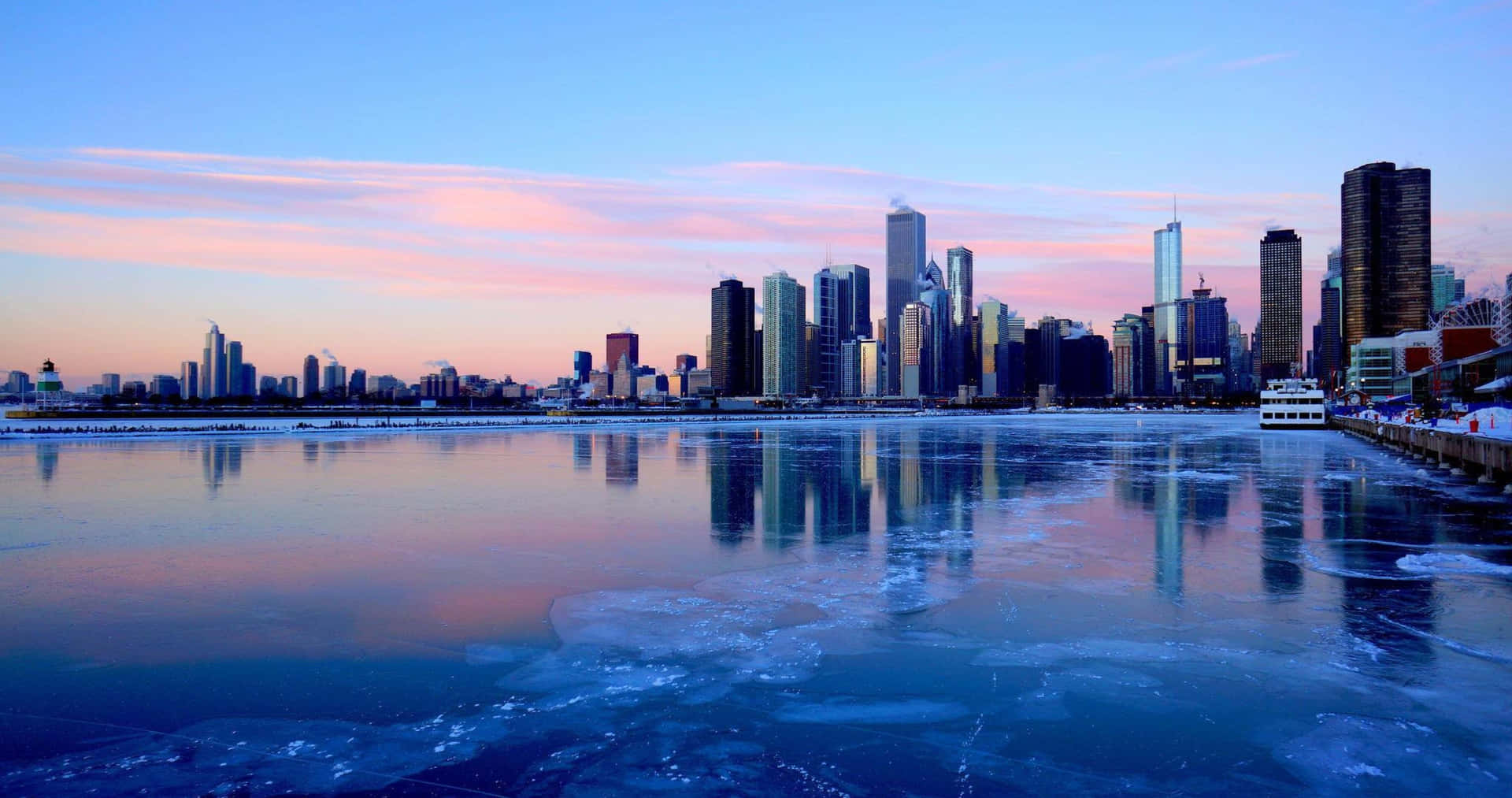 Blue Skyline of Chicago
