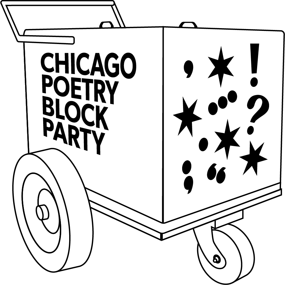 Chicago Poetry Block Party Cart PNG