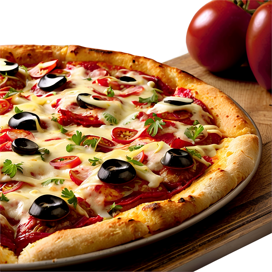 Chicago Style Pizza Png Duk PNG