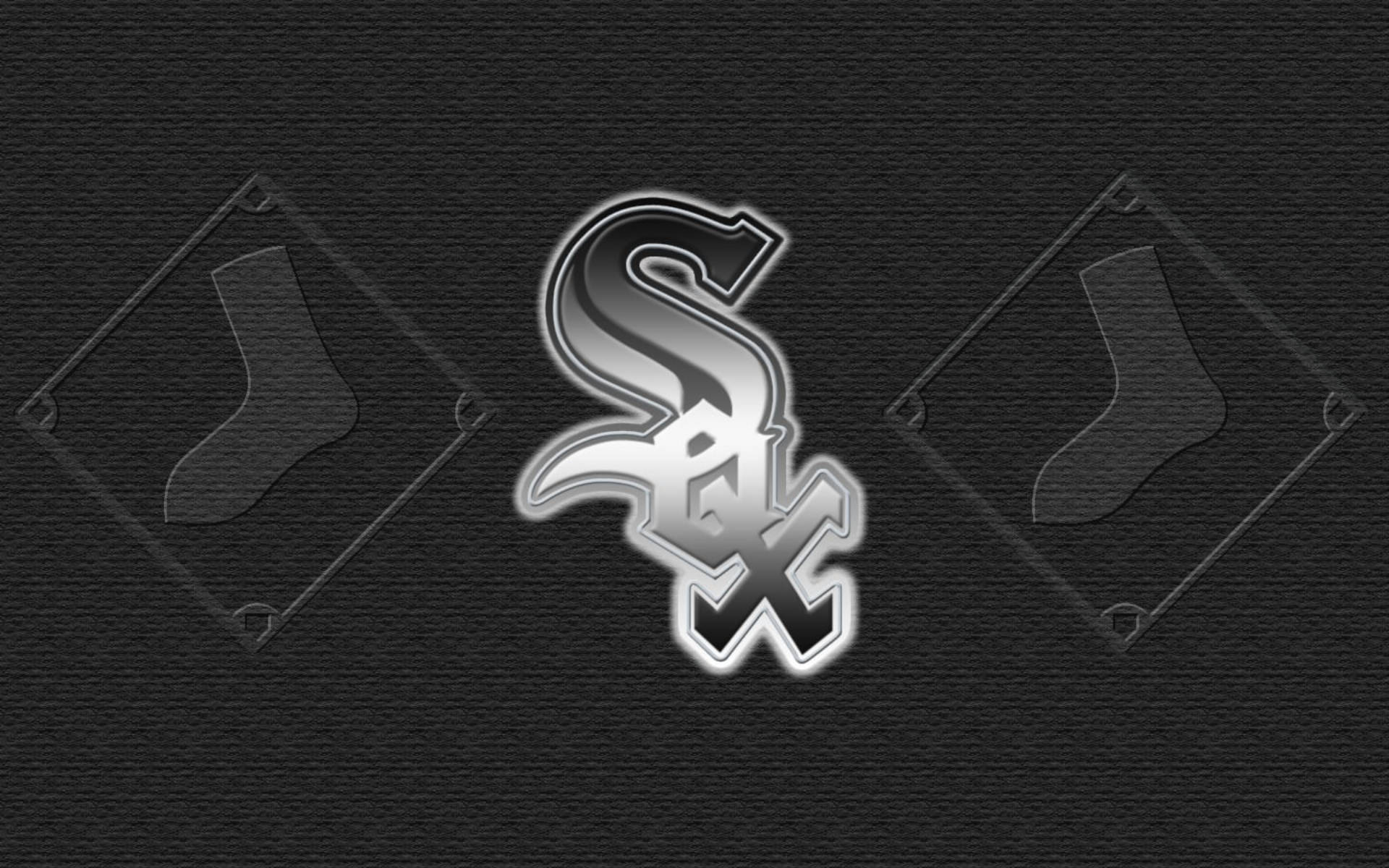Chicago White Sox And Socks Logo Wallpaper