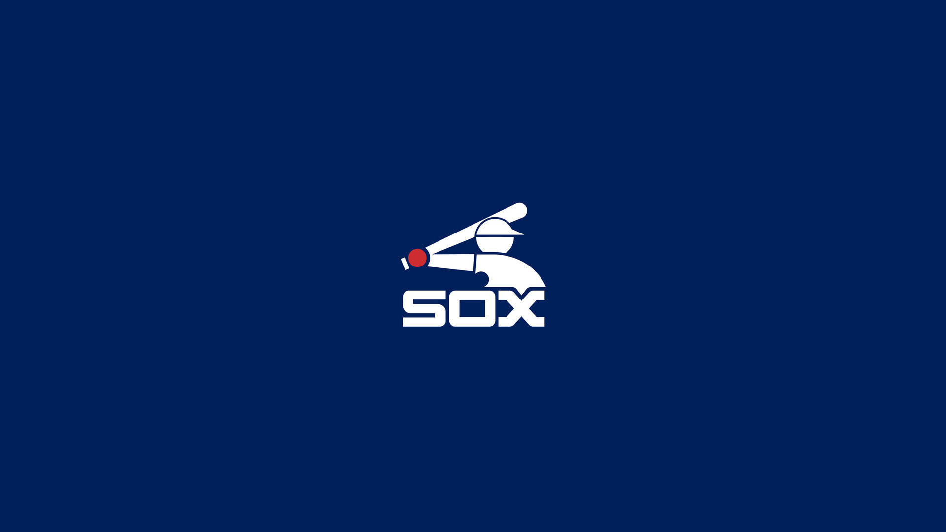 Chicago White Sox Logo Minimalist Wallpaper